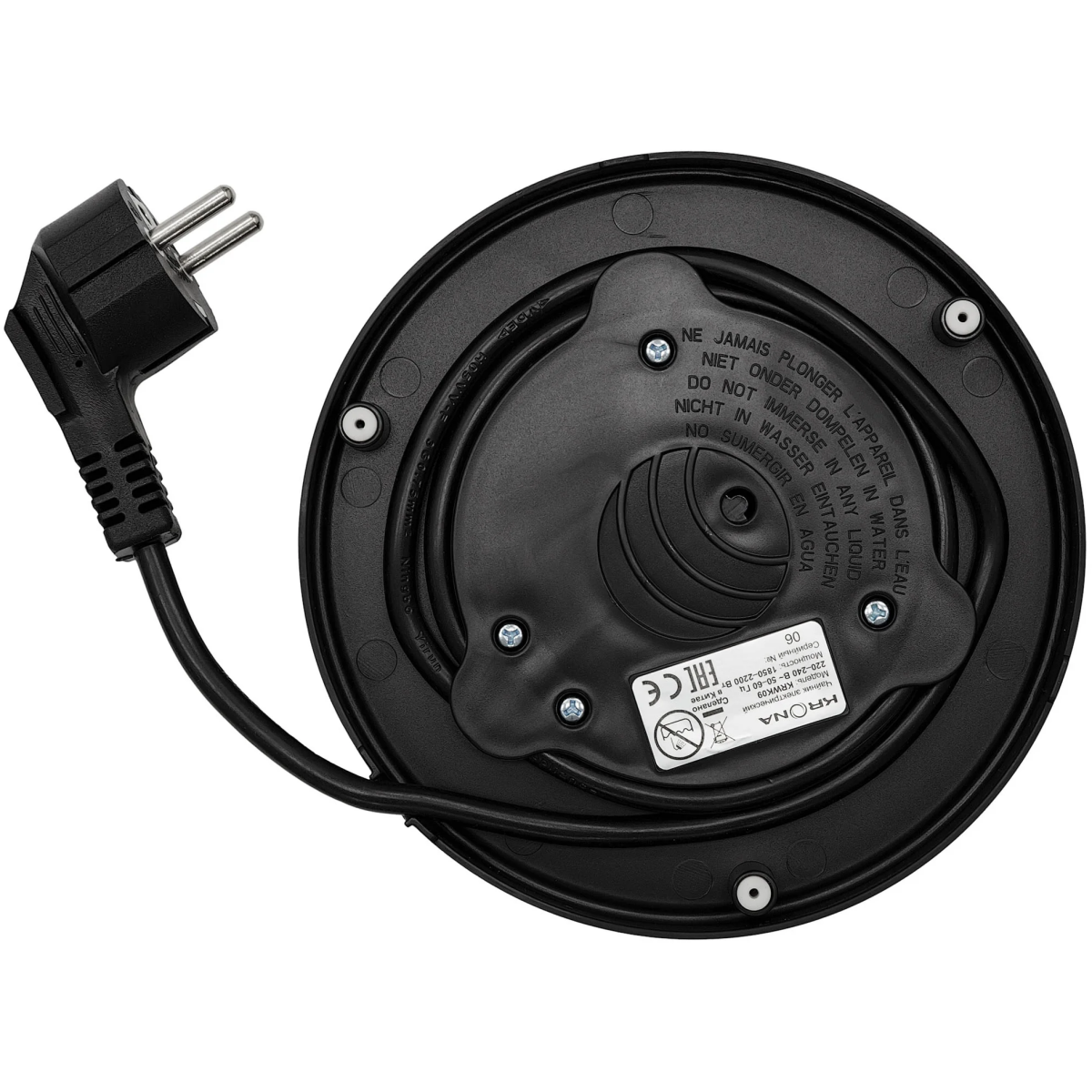 Чайник KRONA Digitaler Intelligent Black - КА-00008501 - фото 8