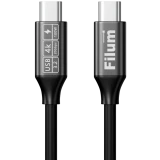 Кабель USB Type-C - USB Type-C, 1.5м, Filum FL-USB-10G100W-CM/CM-1.5M