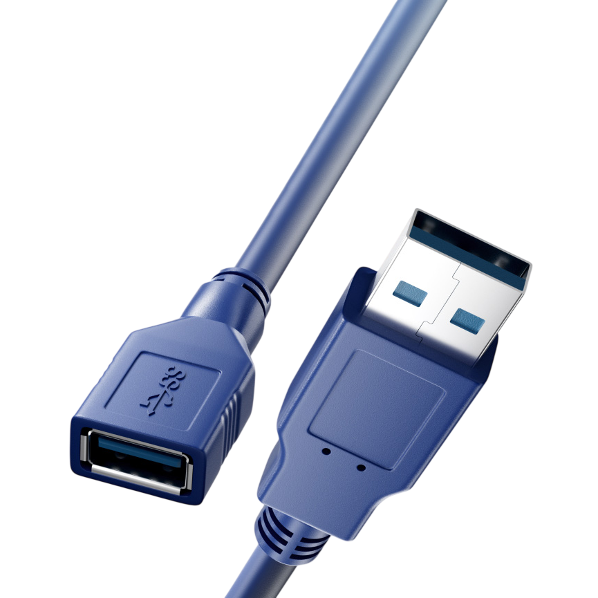 Кабель удлинительный USB A (M) - USB A (F), 1.8м, Filum FL-USB-5GM4.5-AM/AF-1.8M - фото 2