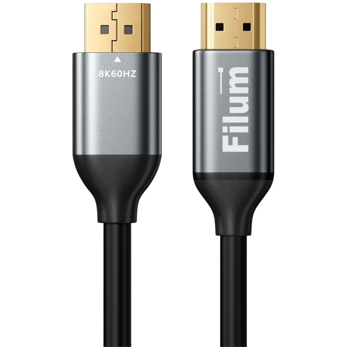 Кабель DisplayPort (M) - HDMI (M), 1.8м, Filum FL-AV-DP-HDMI8K60HZ-1.8M
