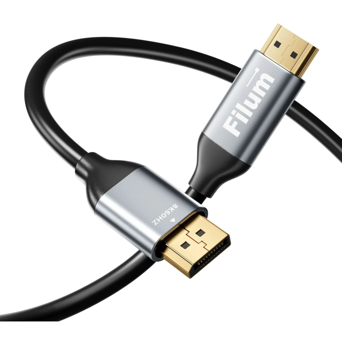 Кабель DisplayPort (M) - HDMI (M), 1.8м, Filum FL-AV-DP-HDMI8K60HZ-1.8M - фото 4