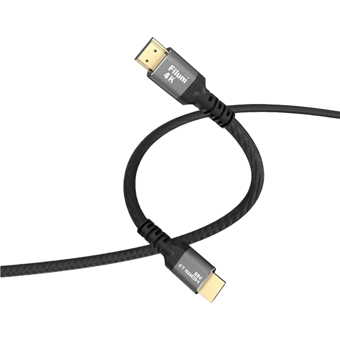 Кабель HDMI - HDMI, 1м, Filum FL-CP-HDMI2.0-1M - фото 5