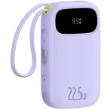 Внешний аккумулятор Baseus EnerFill FC31 Digital Display 10000mAh 22.5W Nebula Purple (P10082106513-00)