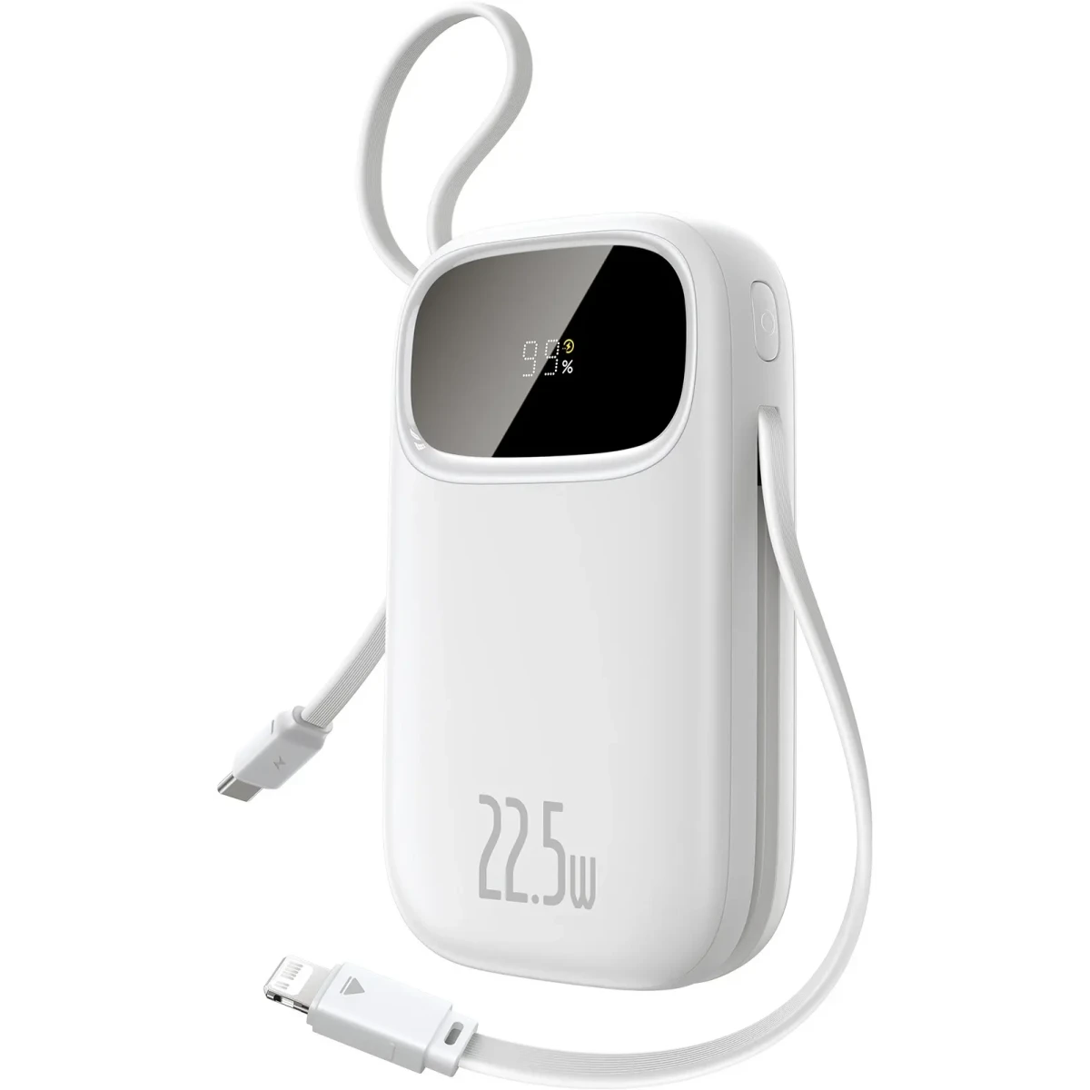 Внешний аккумулятор Baseus EnerFill FC31 Digital Display 20000mAh 22.5W Moon White - E0022902