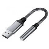 Переходник USB (M) - 3.5 Jack (F), KS-IS KS-898