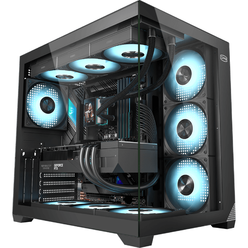 ..... Корпус PCcooler C3 T700 BK (0466), Б/У - C3T700 BK - фото 8