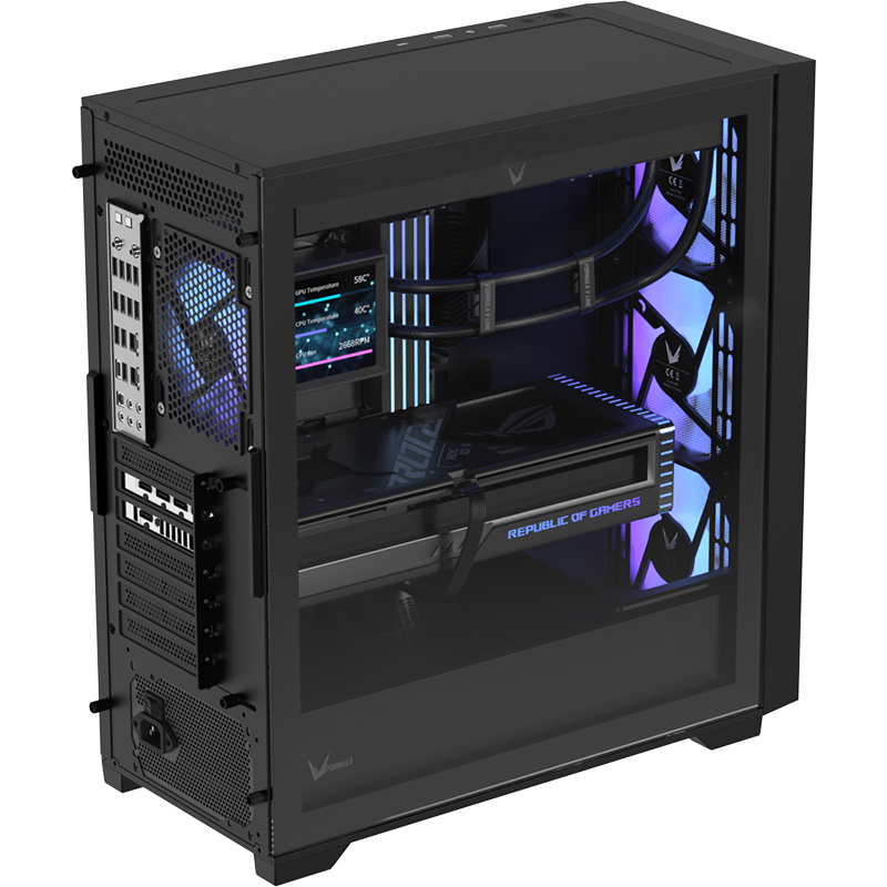Корпус Formula Air Power GX600 Plus Black - AIR POWER GX600 PLUS BLACK - фото 10