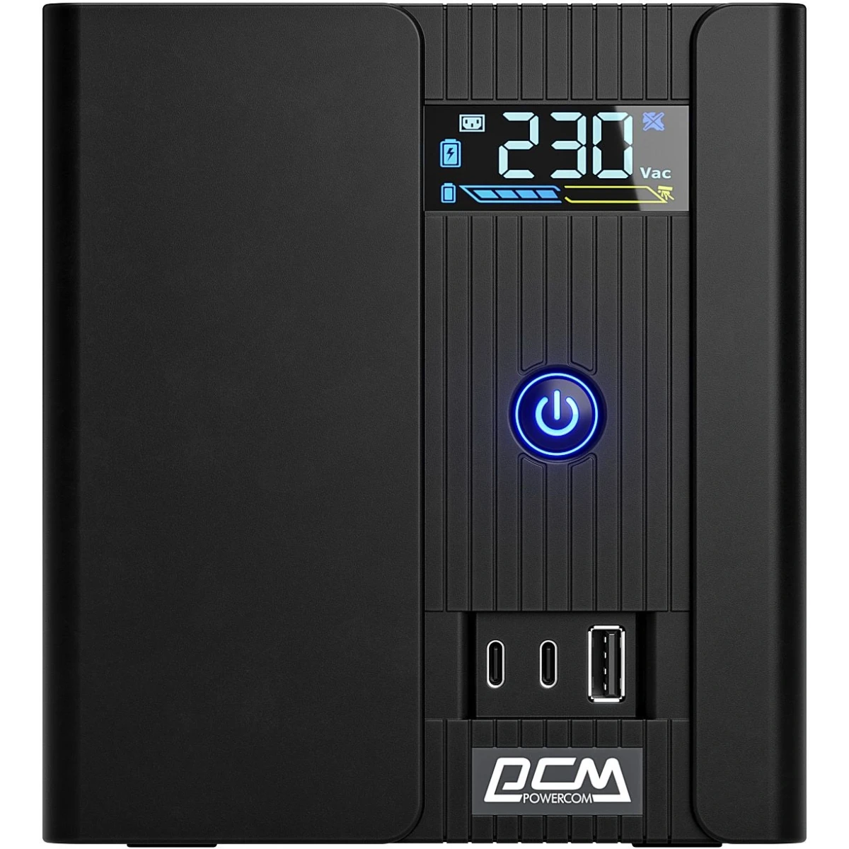ИБП Powercom Raptor Plus LCD RPT1200EULCD - фото 2