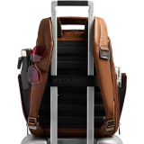 Рюкзак для ноутбука Piquadro Leather 14" with Wireless Charging Tobacco (CA7180W143/CU)