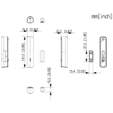 Датчик открытия Dahua DHI-ARD333-W2(868S)