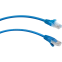 Патч-корд Cabeus PC-FTP-RJ45-Cat.6-2m-BL-LSZH, 2м