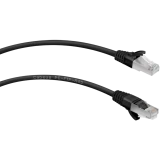Патч-корд Cabeus PC-FTP-RJ45-Cat.6-1.5m-BK-LSZH, 1.5м