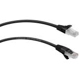 Патч-корд Cabeus PC-FTP-RJ45-Cat.6-2m-BK-LSZH, 2м