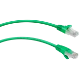 Патч-корд Cabeus PC-FTP-RJ45-Cat.6-0.15m-GN-LSZH, 0.15м
