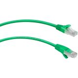 Патч-корд Cabeus PC-FTP-RJ45-Cat.6-3m-GN-LSZH, 3м