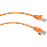 Патч-корд Cabeus PC-FTP-RJ45-Cat.6-1.5m-OR-LSZH, 1.5м