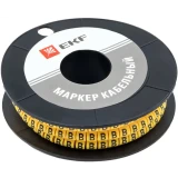 Кабельные маркеры EKF plc-KM-6-B