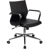 Офисное кресло Бюрократ CH-884SL-Low Black (CH-884SL-LOW/B-PU)