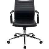 Офисное кресло Бюрократ CH-884SL-Low Black (CH-884SL-LOW/B-PU)