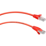 Патч-корд Cabeus PC-FTP-RJ45-Cat.6-0.5m-RD-LSZH, 0.5м