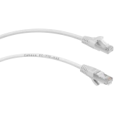 Патч-корд Cabeus PC-FTP-RJ45-Cat.6-1.5m-WH-LSZH, 1.5м