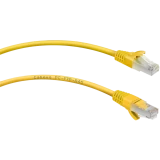Патч-корд Cabeus PC-FTP-RJ45-Cat.6-0.15m-YL-LSZH, 0.15м