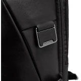 Рюкзак для ноутбука Piquadro Leather 15.6" with Wireless Charging Black (CA7182W143/N)