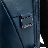 Рюкзак для ноутбука Piquadro Leather 15.6" with Wireless Charging Blue (CA7182W143/BLU)