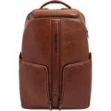 Рюкзак для ноутбука Piquadro Leather 15.6" with Wireless Charging Tobacco (CA7182W143/CU)