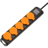 Сетевой удлинитель Filum FL-PEC-5SCH-SW-IP44