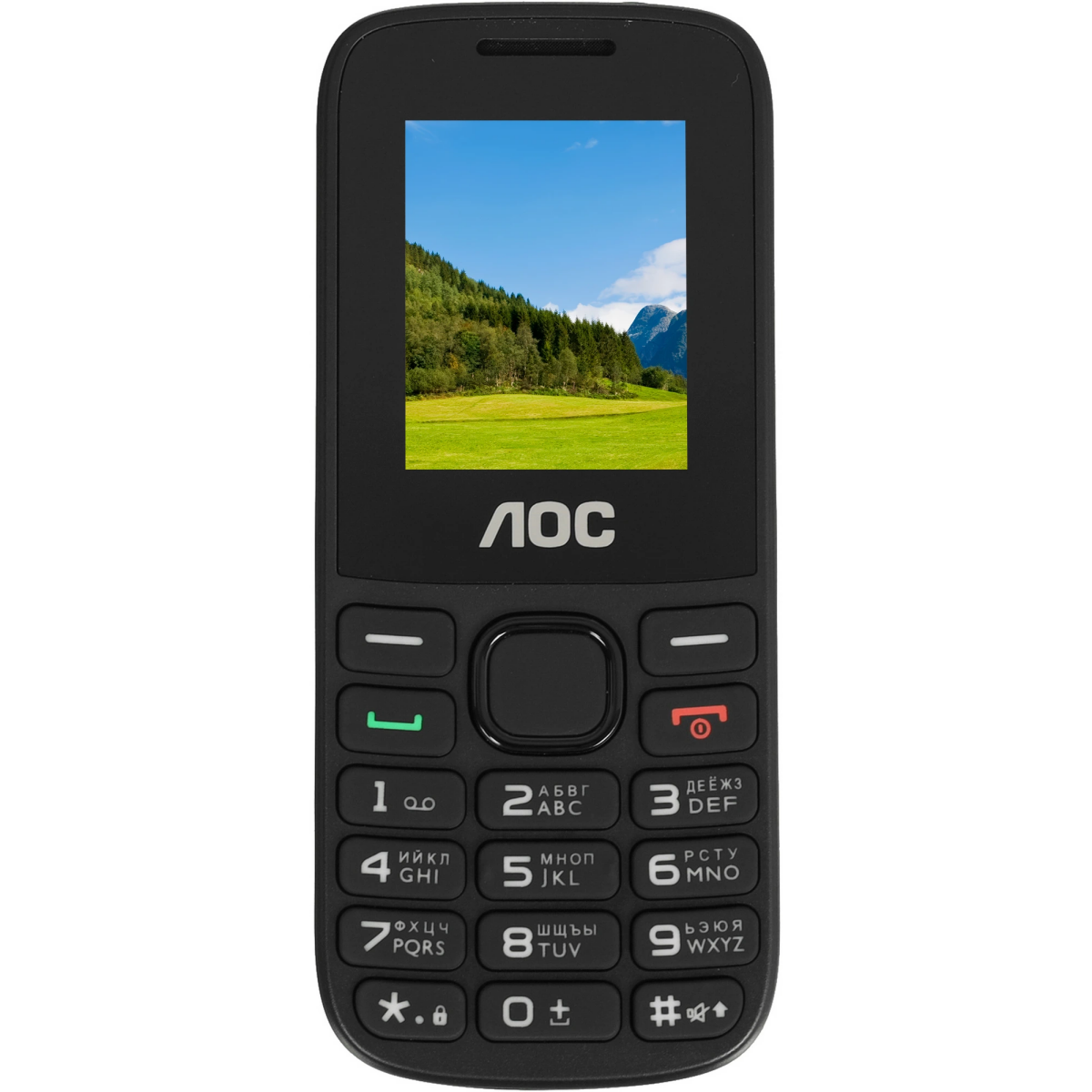Телефон AOC A175 Black - CTA175BK/00