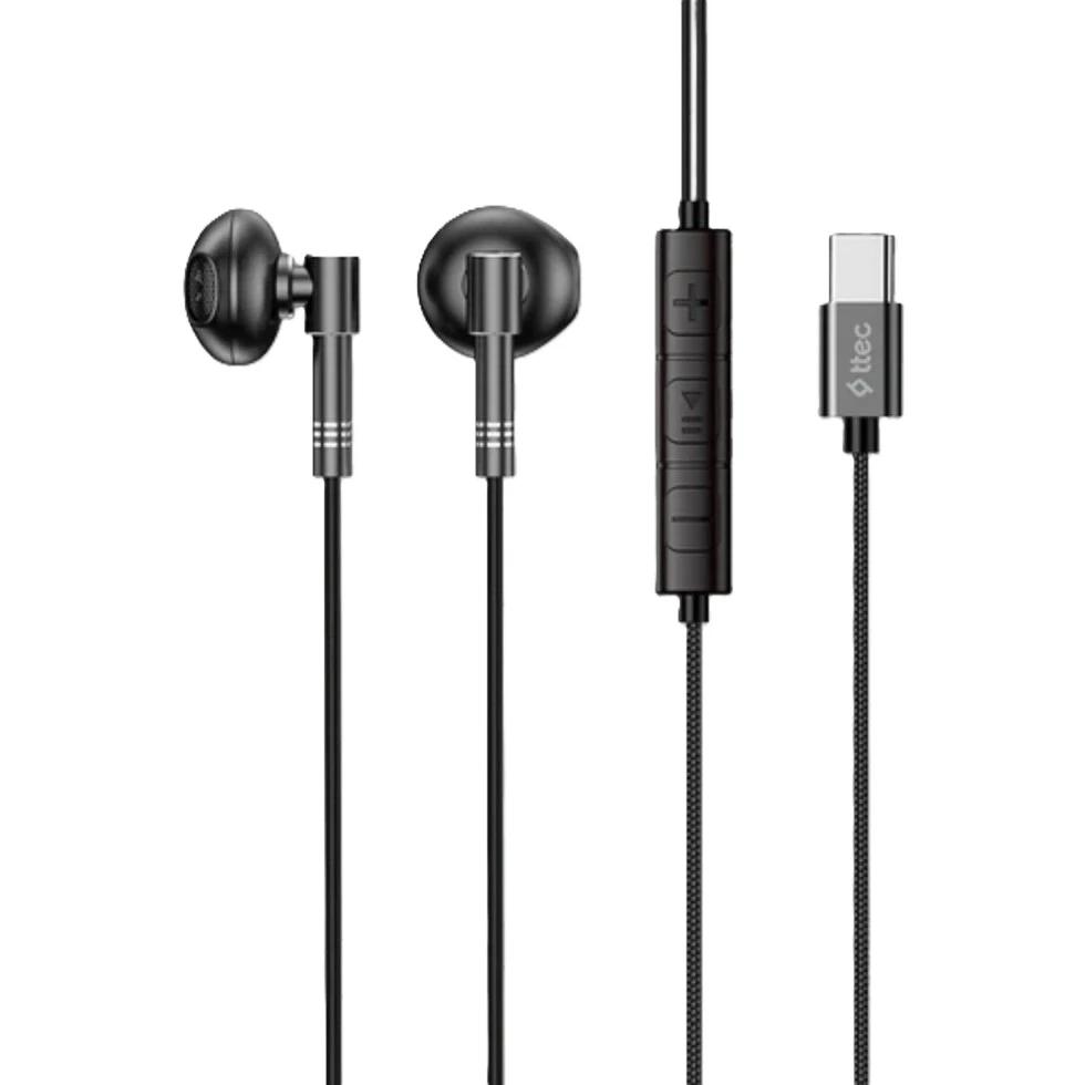 Гарнитура ttec Rio Fit Style USB-C Stereo Black - 2KMM20S