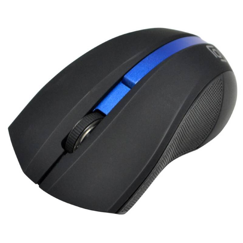Мышь Oklick 615MW Black/Blue - фото 2