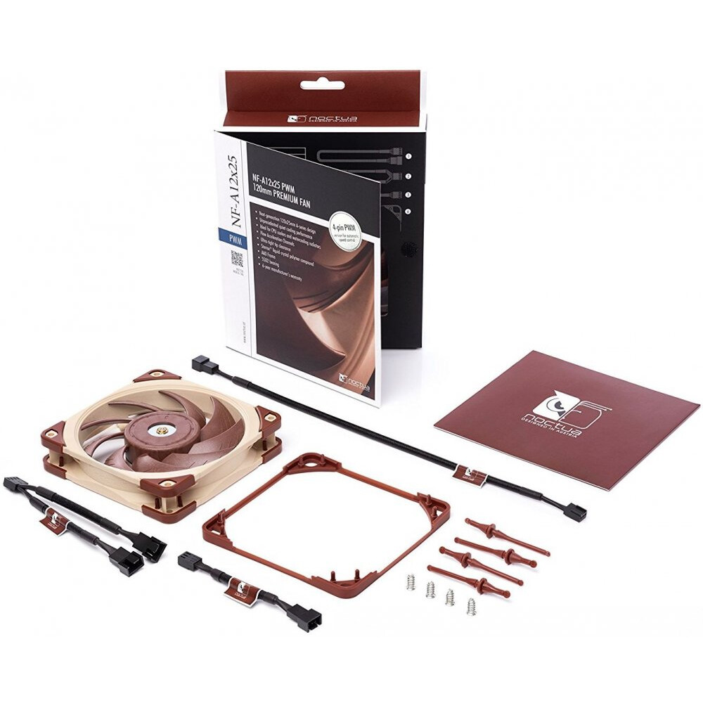 Вентилятор для корпуса Noctua NF-A12X25 PWM - NF-A12X25-PWM - фото 7