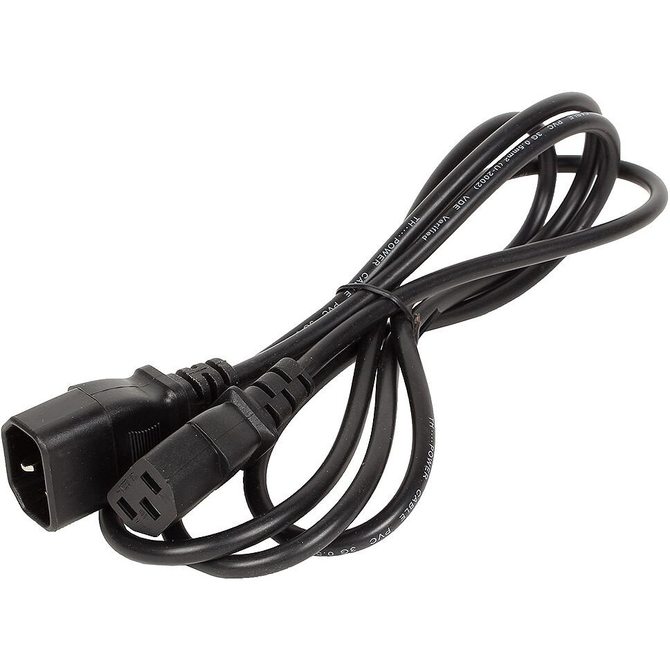 Кабель питания C13 - C14, 1.8м, Telecom TP020-1.8-BK