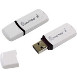 USB Flash накопитель 16Gb SmartBuy Paean White (SB16GBPN-W)