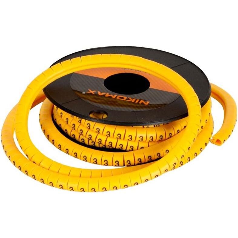 Кабельные маркеры NIKOMAX NMC-CMR-3-YL-500