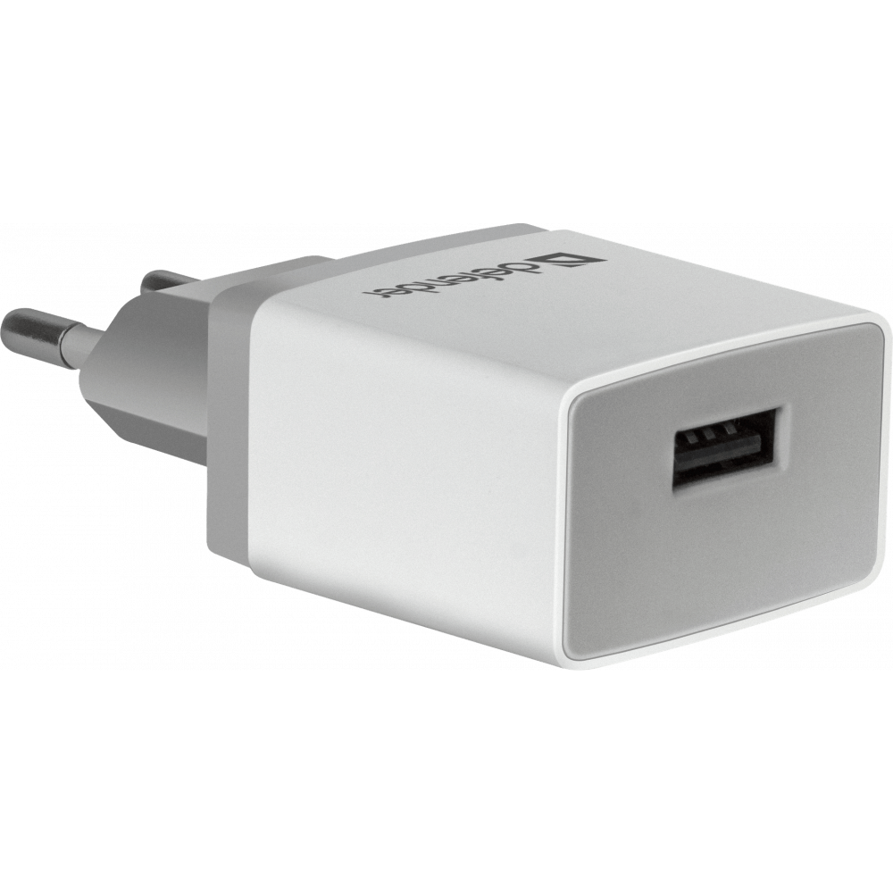 Сетевое зарядное устройство Defender UPA-21 White