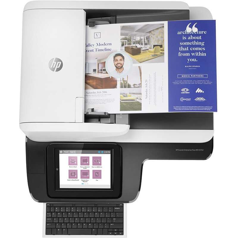Сканер HP ScanJet Enterprise Flow N9120 fn2 (L2763A) - фото 4