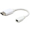 Переходник Mini DisplayPort (F) - DisplayPort (M), Gembird A-mDPF-DPM-001-W