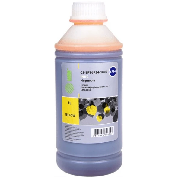 Чернила Cactus CS-EPT6734-1000 Yellow