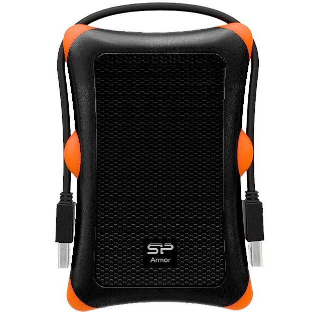 Внешний жёсткий диск 2Tb Silicon Power Armor A30 Black (SP020TBPHDA30S3K)