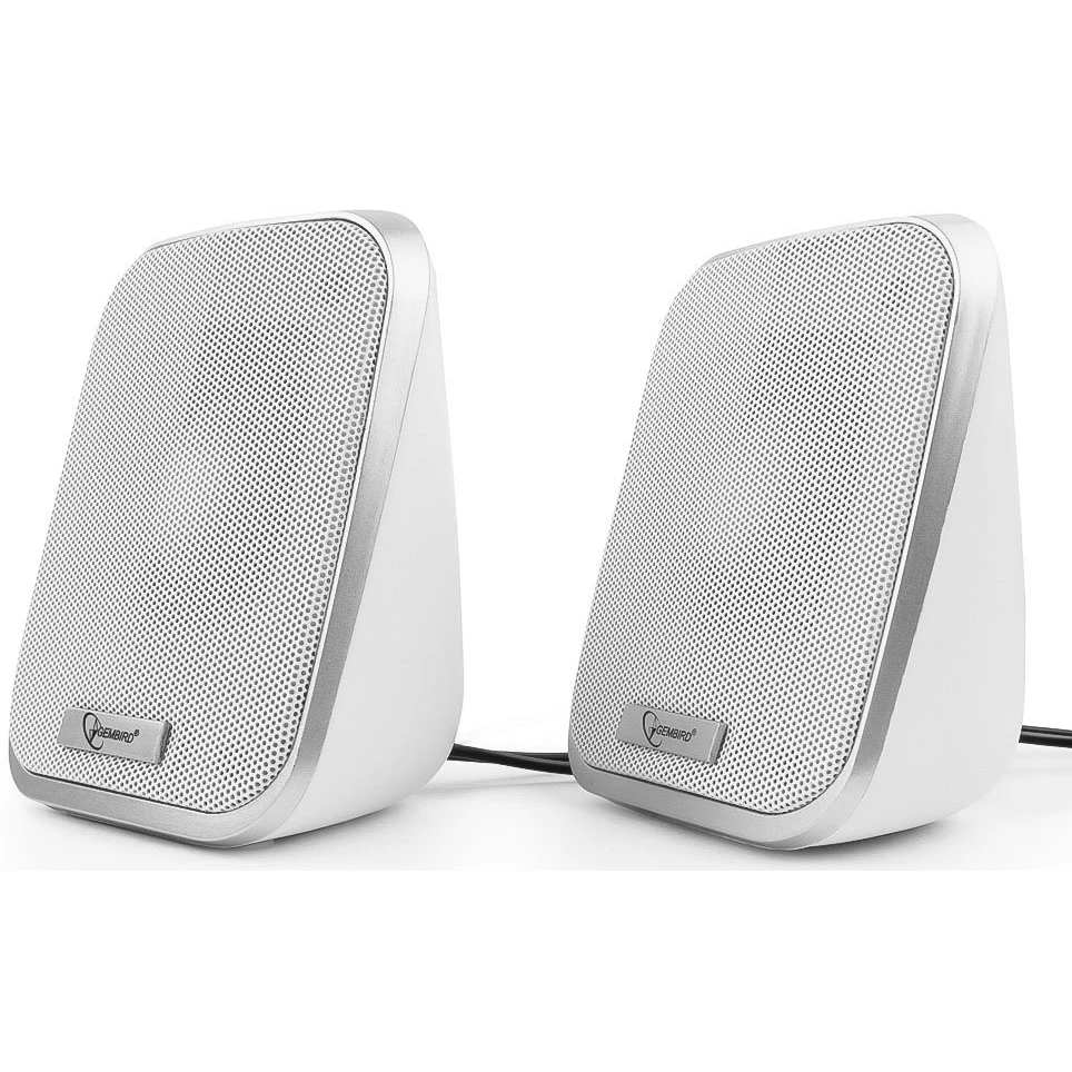 Колонки Gembird SPK-100 White - SPK-100-W - фото 2