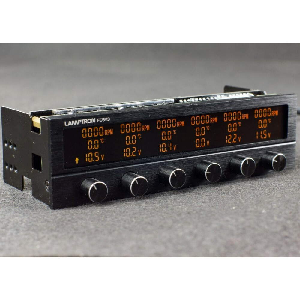 Контроллер вентиляторов Lamptron FC5 v3 - LAMP-FC0053H - фото 2