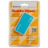 USB-концентратор Defender QUADRO POWER (83503)