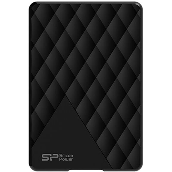 Внешний жёсткий диск 1Tb Silicon Power Diamond D06 Black (SP010TBPHDD06S3K) - фото 3