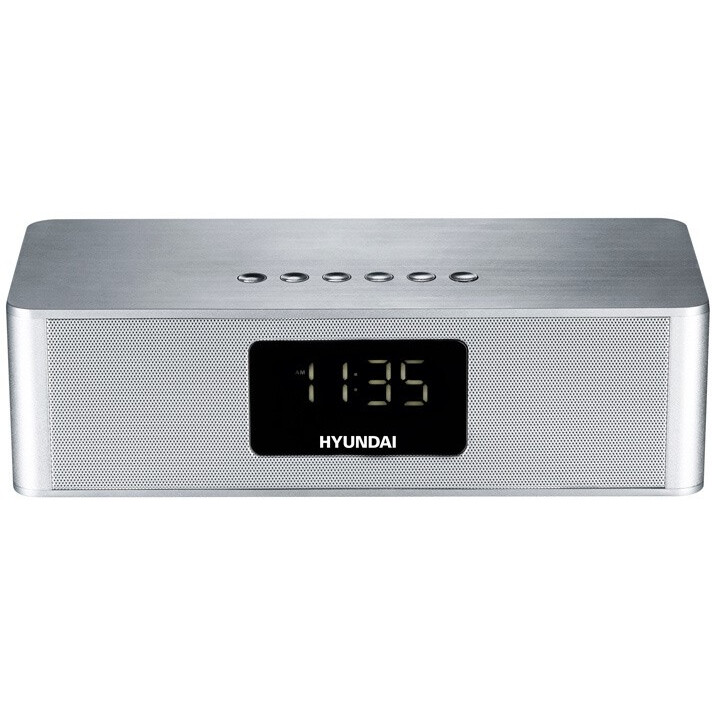 Радиобудильник Hyundai H-RCL360 White