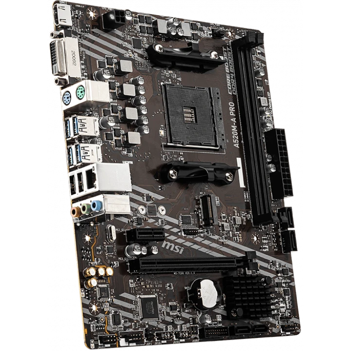 Материнская плата MSI A520M-A PRO - фото 2