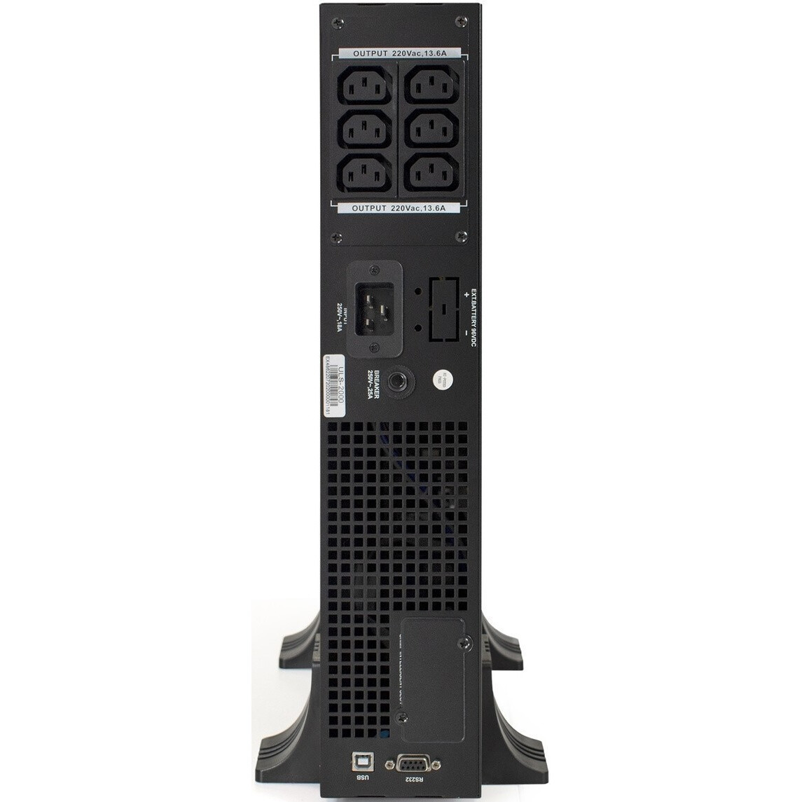 ИБП ExeGate SpecialPro ULS-2000 LED (C13,USB) - EP285647RUS - фото 3