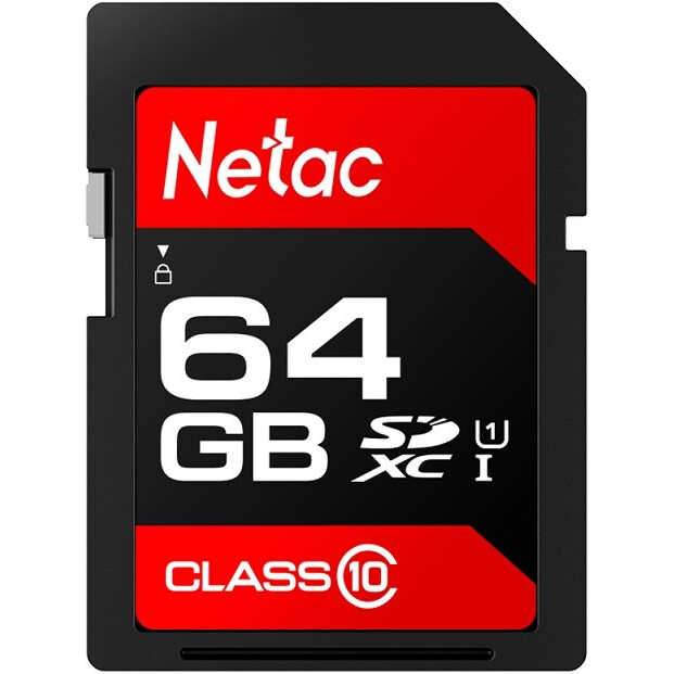 Карта памяти 64Gb SD Netac P600 (NT02P600STN-064G-R)